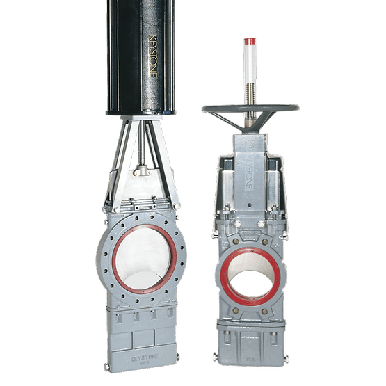 Скользящая шиберная задвижка с вырезом Keystone Figure 955