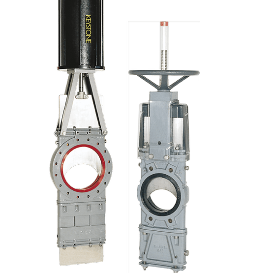 Keystone Figure 956 Dual Gland Ported Slide Gate Valves
