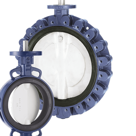 Дисковые затворы Keystone модели OptiSeal F14-F17